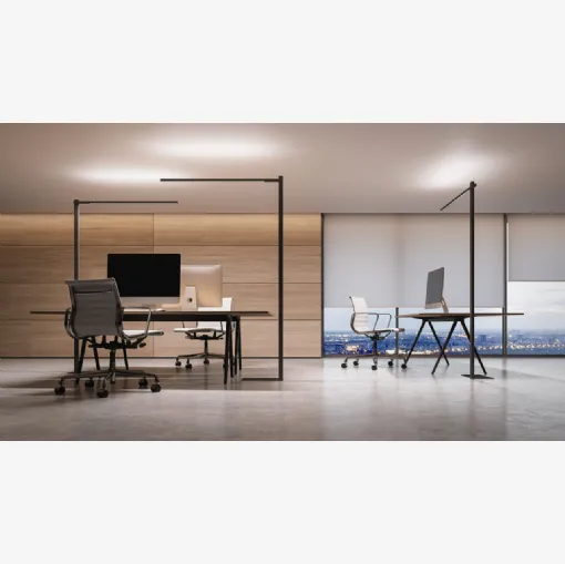 Gamma floor lamp by ILTI light.