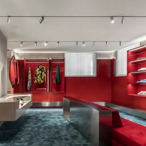 Ghosttrack System ceiling lamp by Reggiani