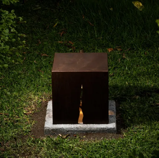 Granite outdoor lamp by Artemide