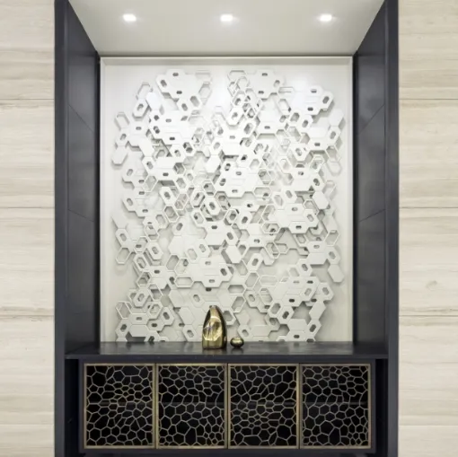 Recessed lamp Mood Pro Wall Washer Square Flush by Reggiani.