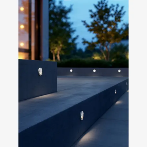 Outdoor aluminum lamp Nebula by ILTI light