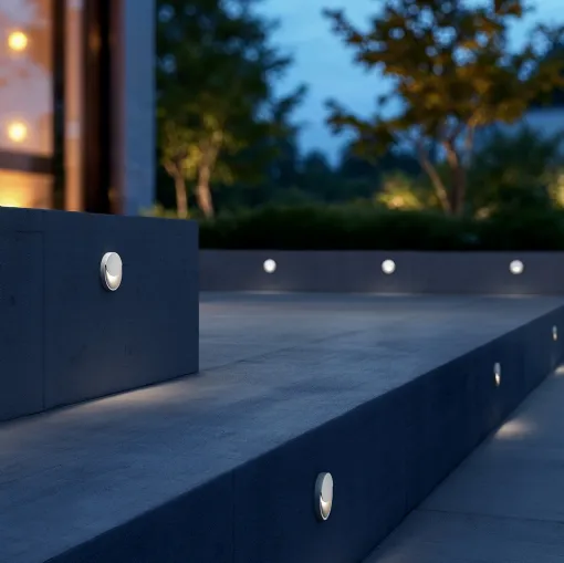 Outdoor aluminum lamp Nebula by ILTI light