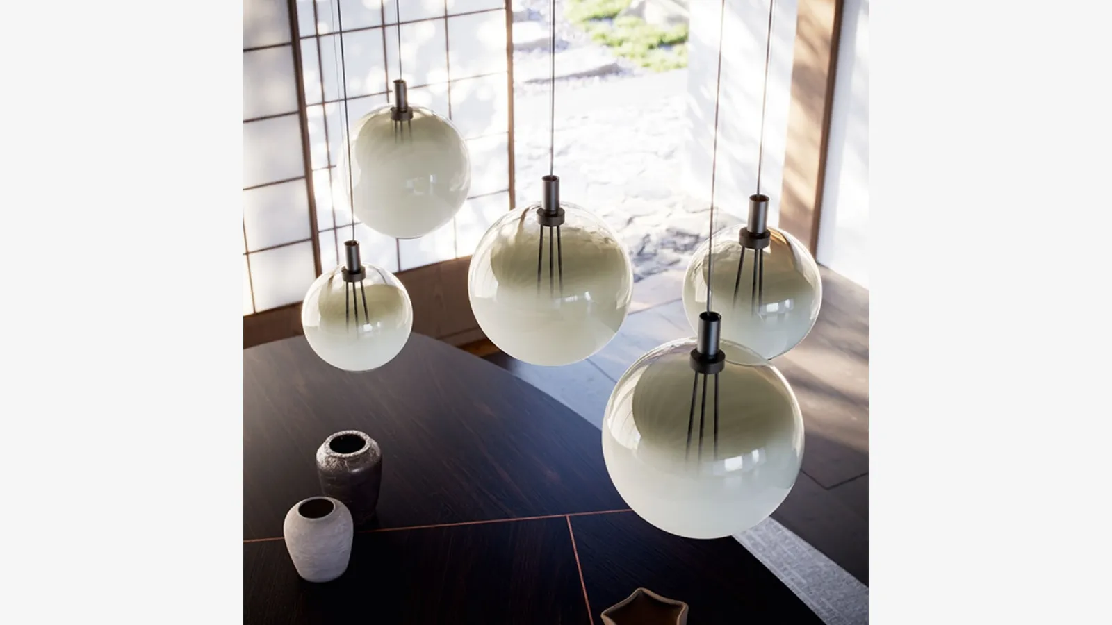 Paris suspension lamp by Cattelan Italia