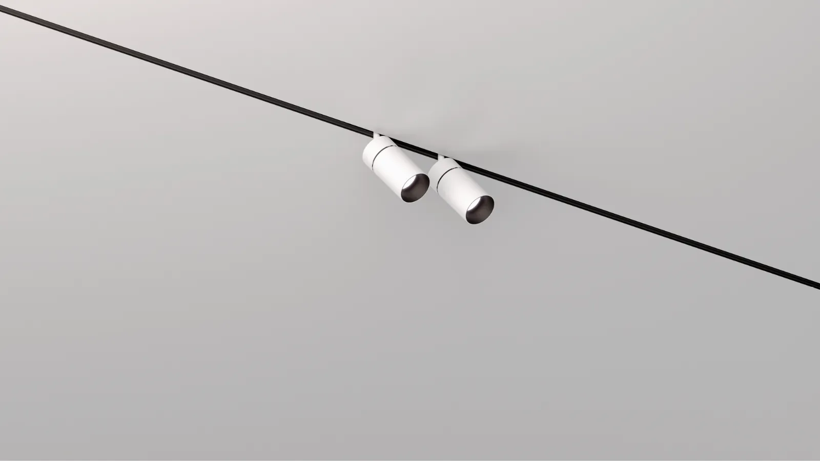 Yori Evo Ghostrack lamp by Reggiani.