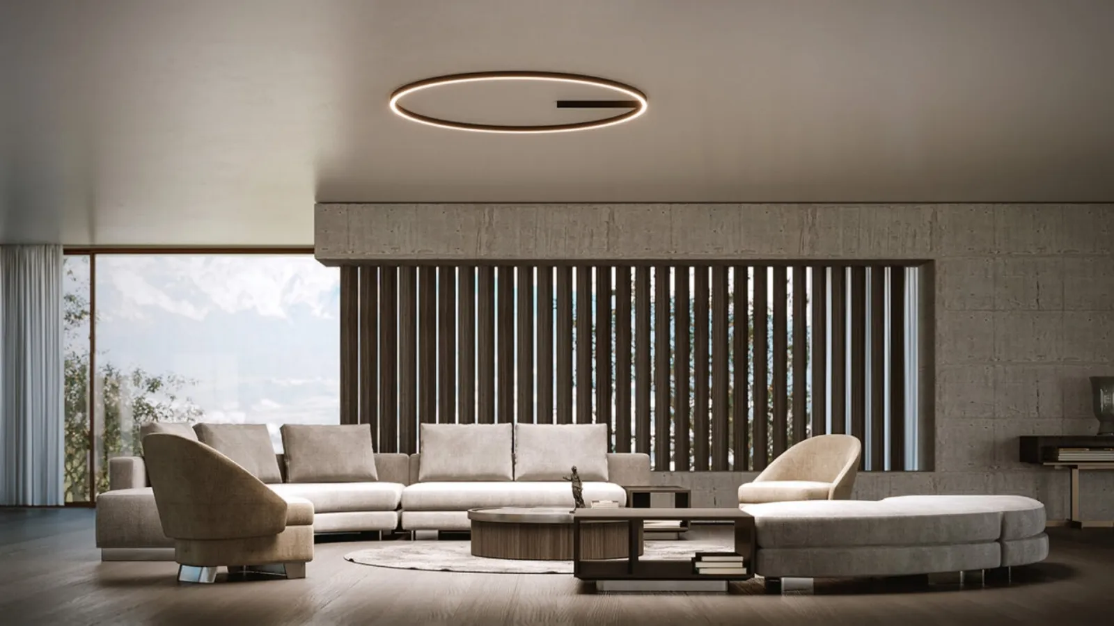 Zirkol Ceiling ceiling lamp by ILTI luce.