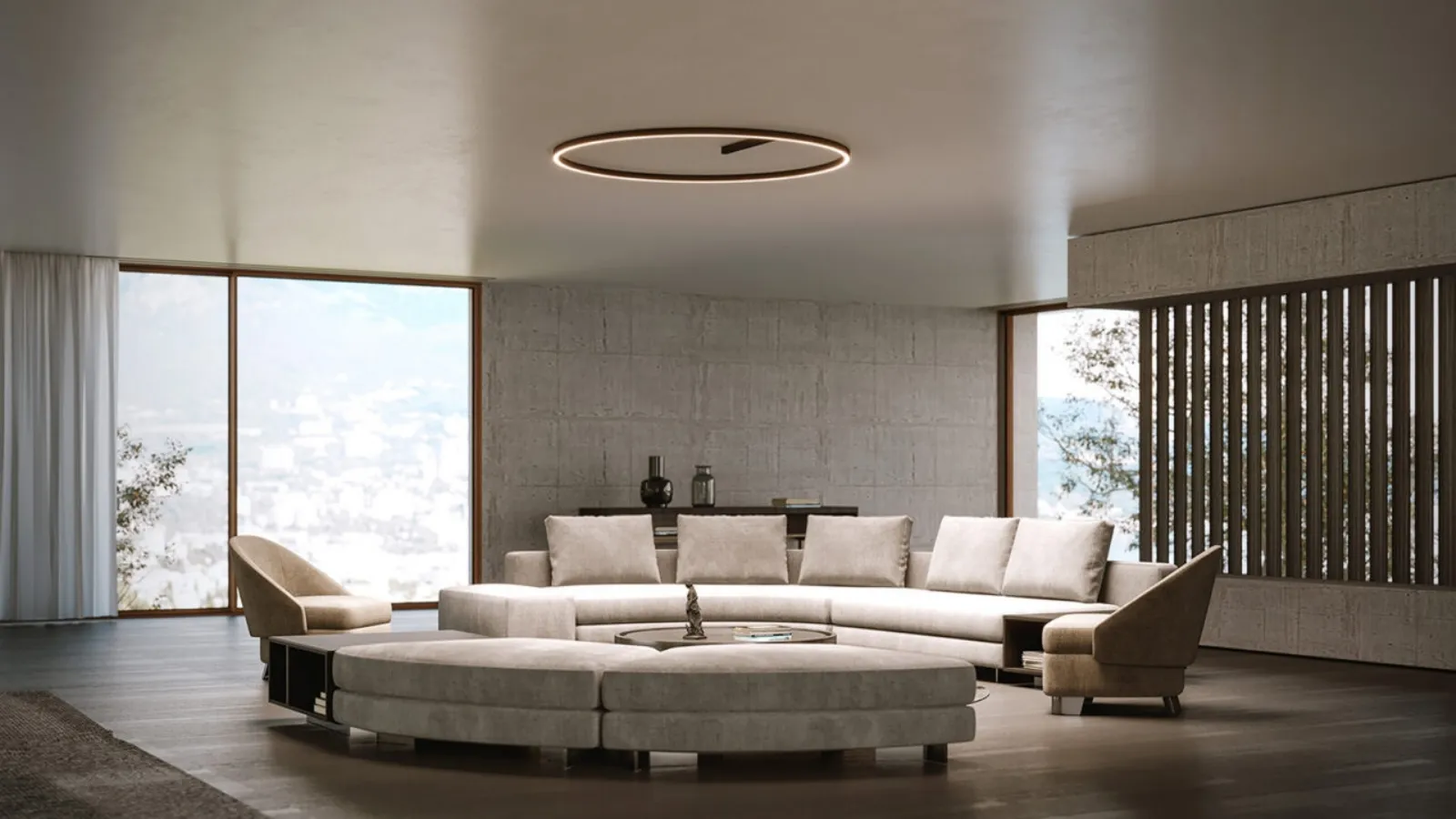 Zirkol Ceiling ceiling lamp by ILTI lighting