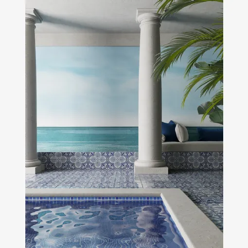 Wallpaper Oltremare by Inkiostro Bianco