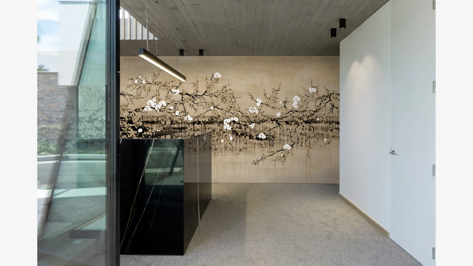 Wallpaper The Bliss Natural Daisy by James