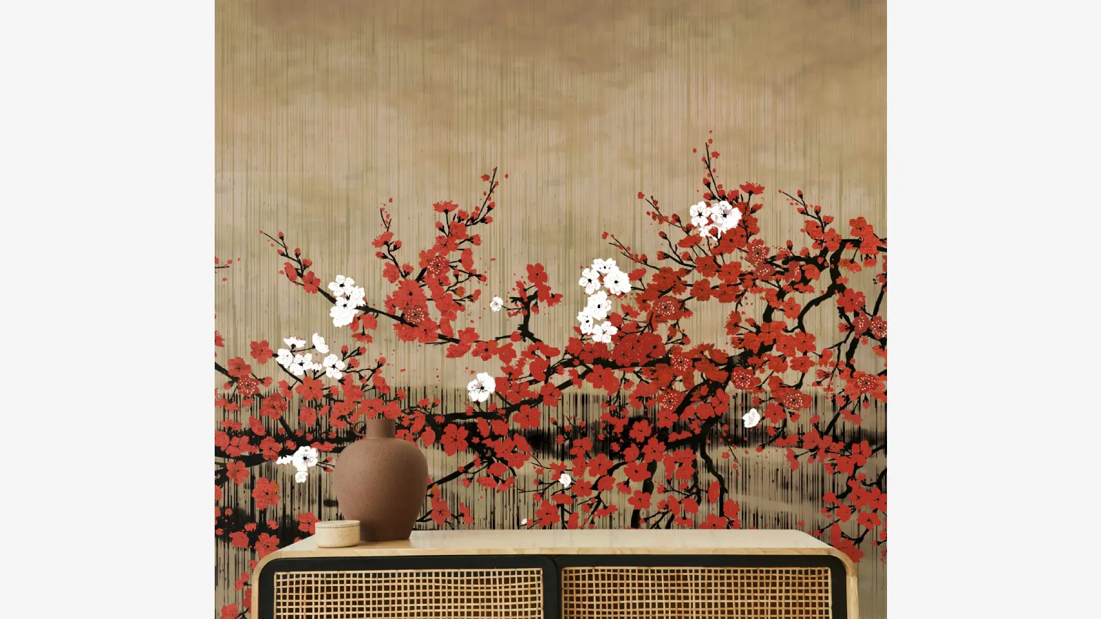 Wallpaper The Bliss Natural Daisy by James