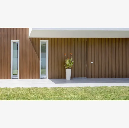 Ultrashield Twix Cladding in teak by Déco.