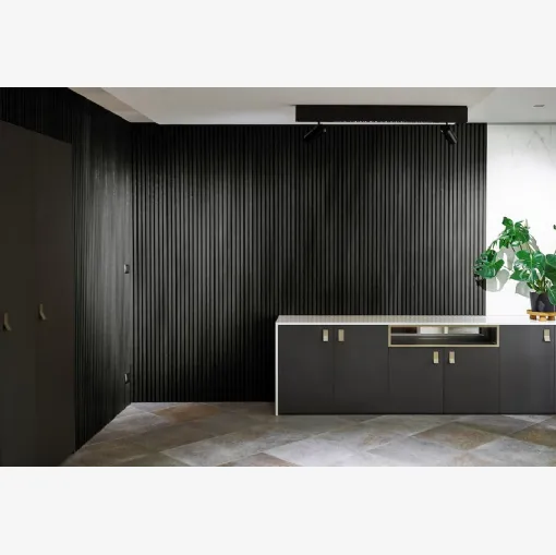 Ultrashield Twix Classic Charcoal boiserie by Déco