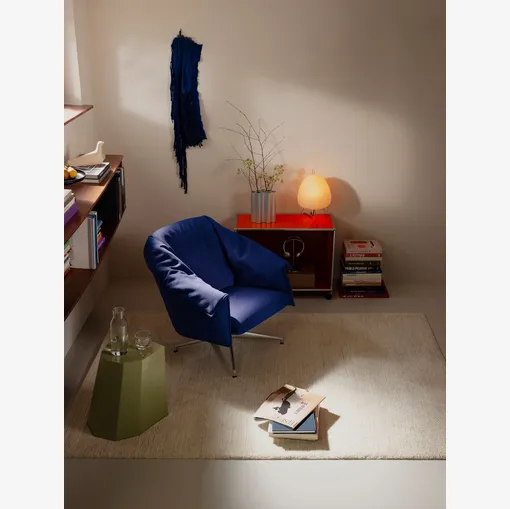 Bascule fabric armchair by Vitra