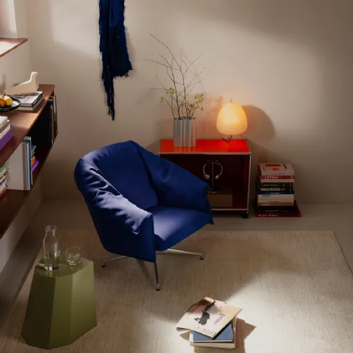 Bascule fabric armchair by Vitra