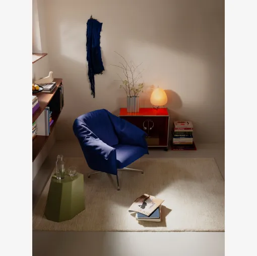 Bascule fabric armchair by Vitra