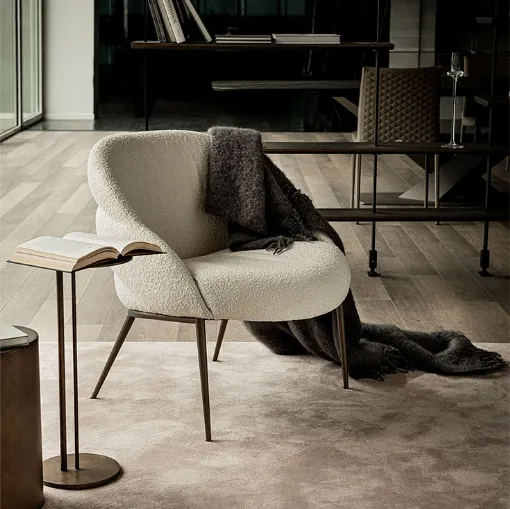 Camilla Lounge Armchair by Cattelan Italia