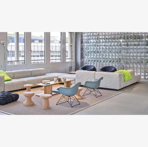 Eames Fiberglass plastic armchair by Vitra.