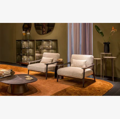 Giselle Lounge Armchair by Cattelan Italia