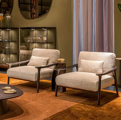 Giselle Lounge Armchair by Cattelan Italia