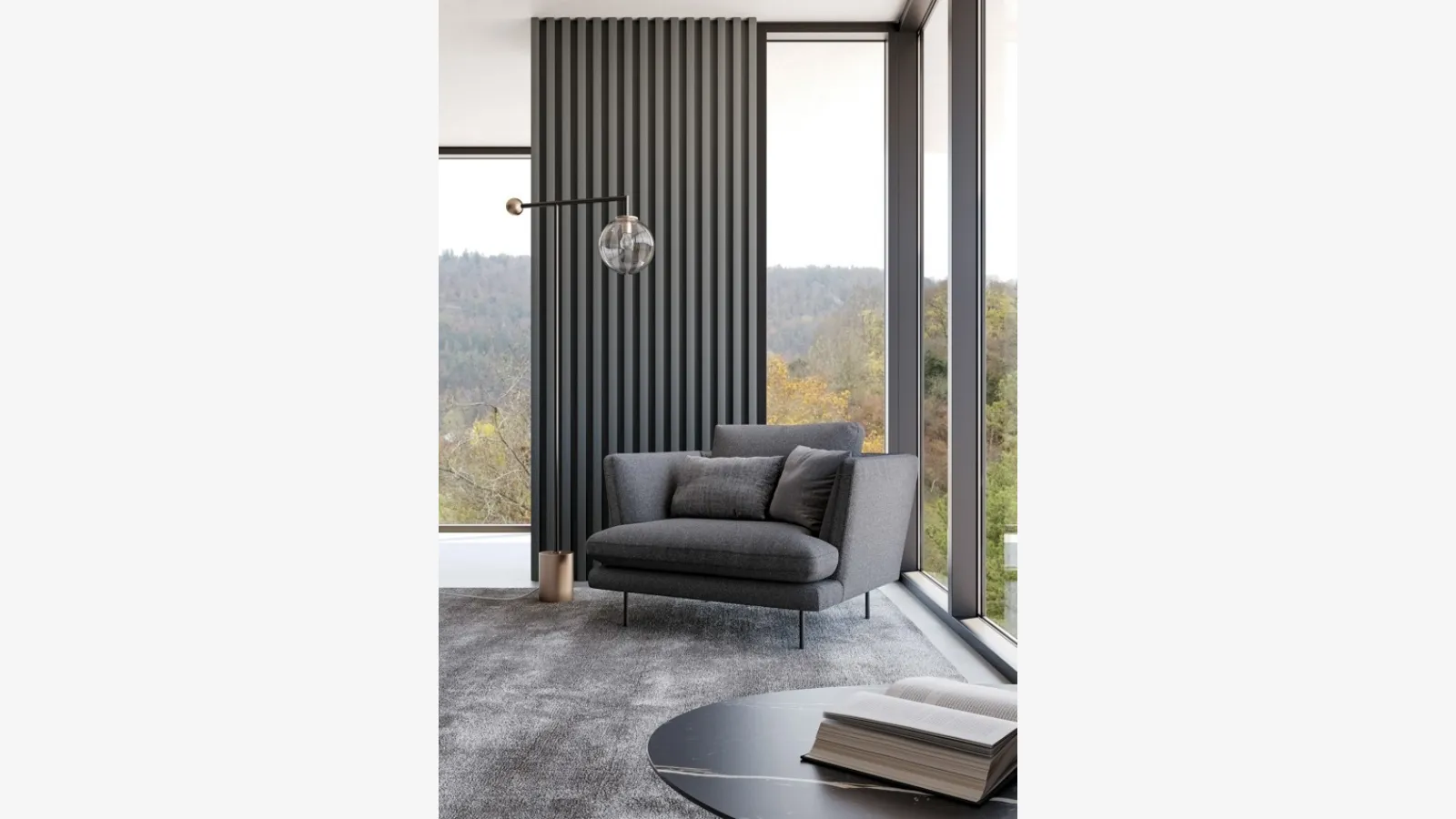 Lars armchair by Bonaldo