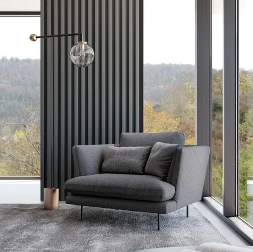 Lars armchair by Bonaldo