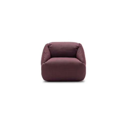 Melville upholstered fabric armchair by Ditre Italia.