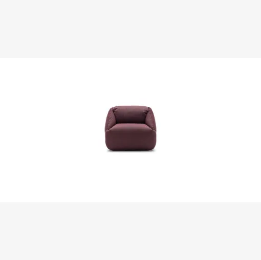 Melville upholstered fabric armchair by Ditre Italia.
