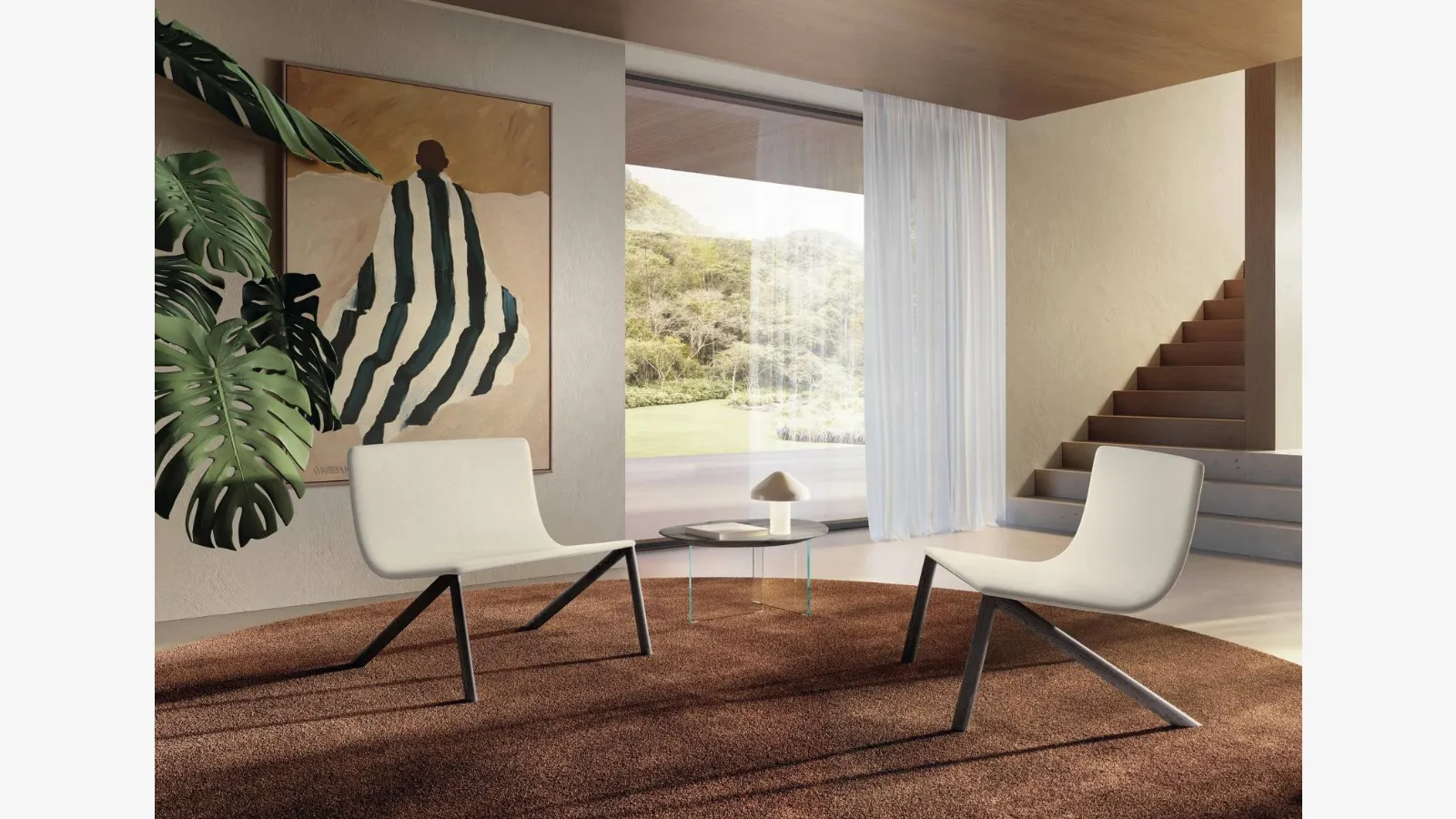 Half-Air armchair by Lago