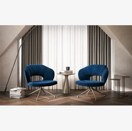 Miranda Lounge Armchair by Cattelan Italia