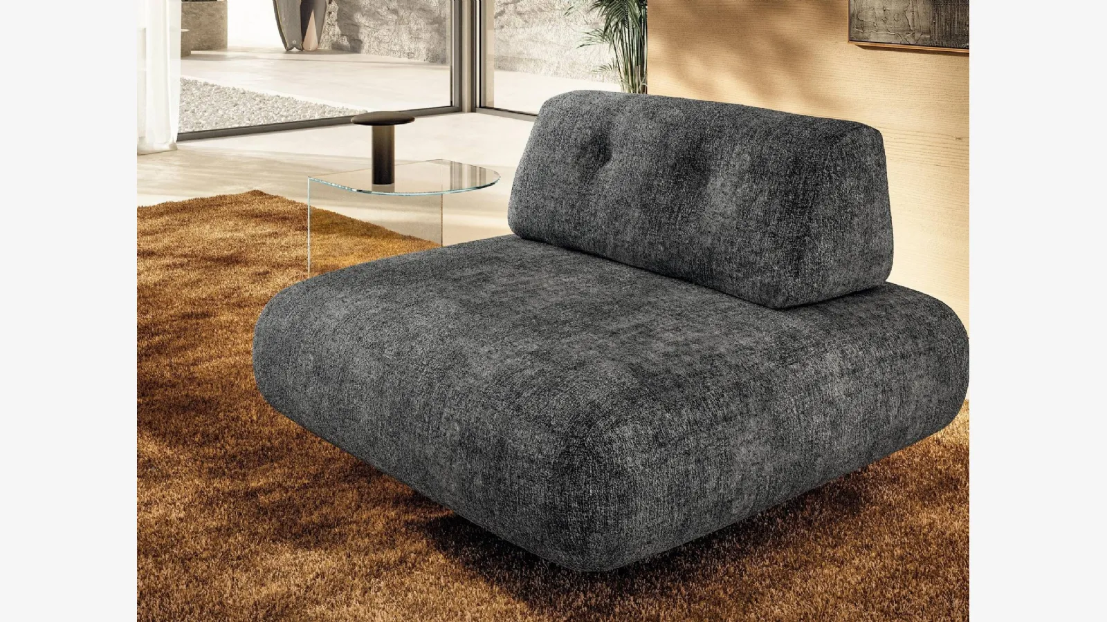 Sand armchair by Lago