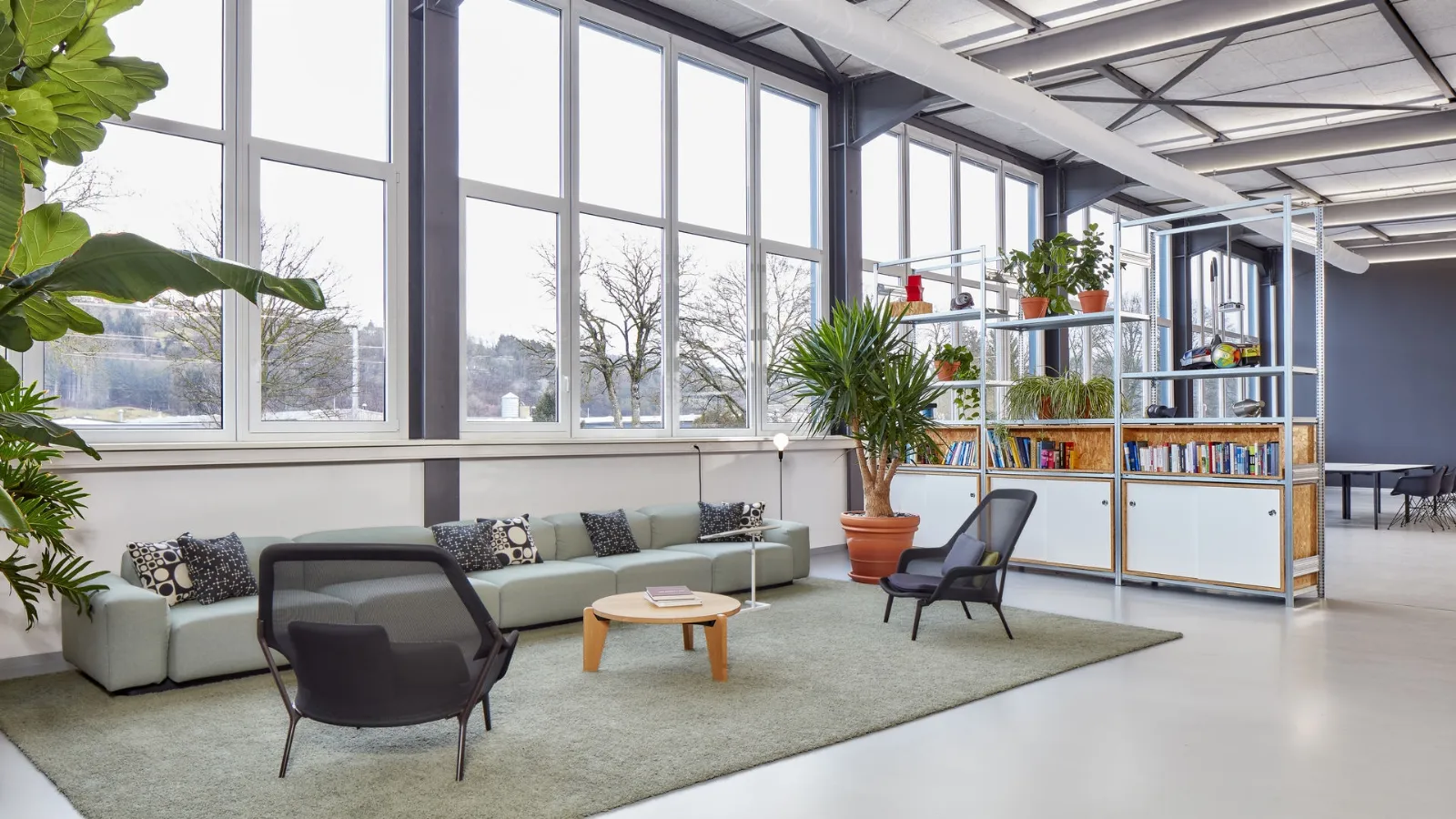 Vitra Slow Chair knit armchair
