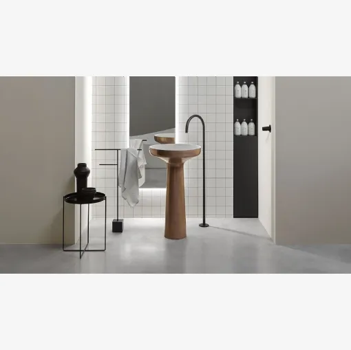 Antoniolupi's Ago85 pedestal washbasin