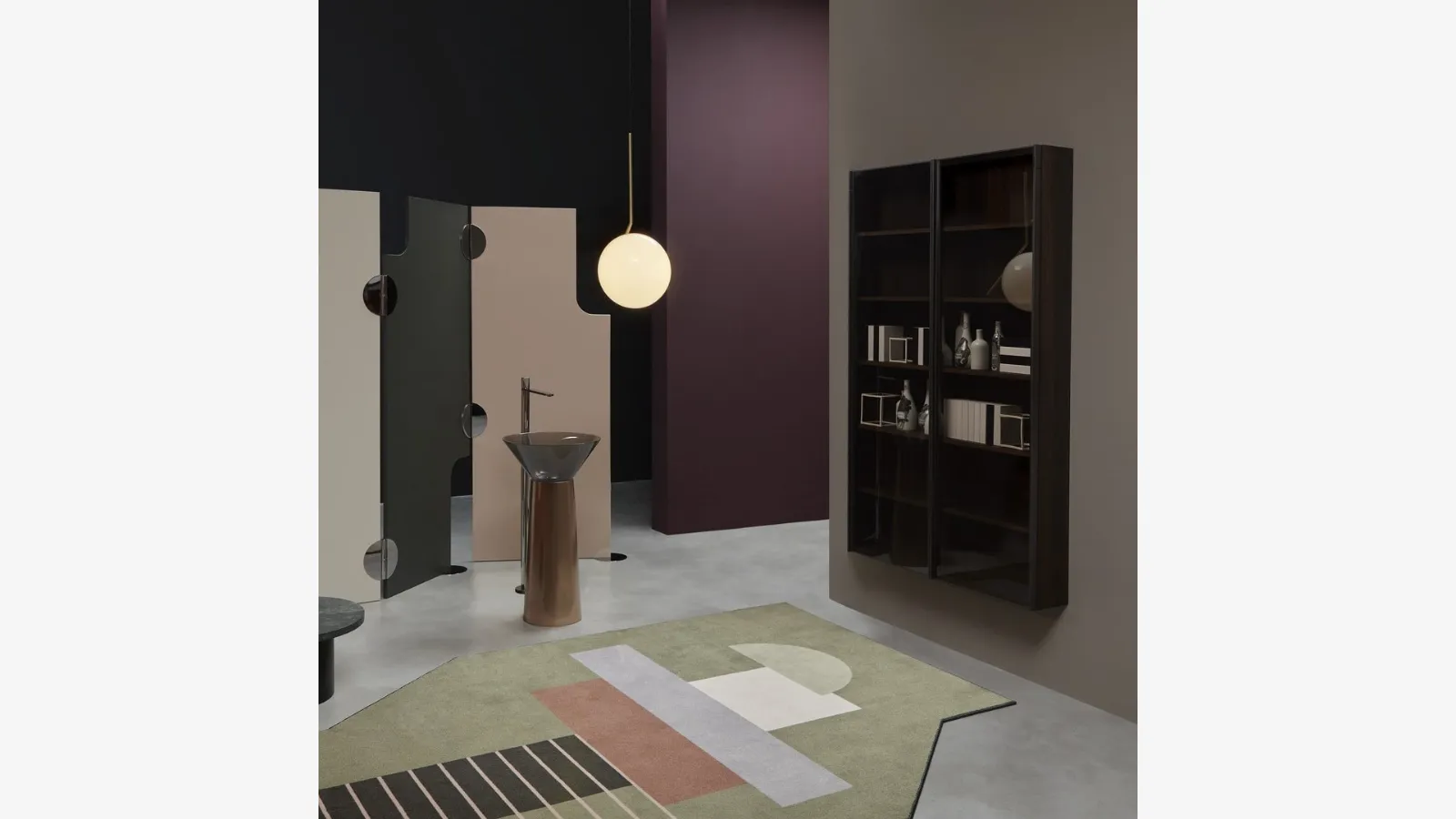 Antoniolupi Albume column washbasin.