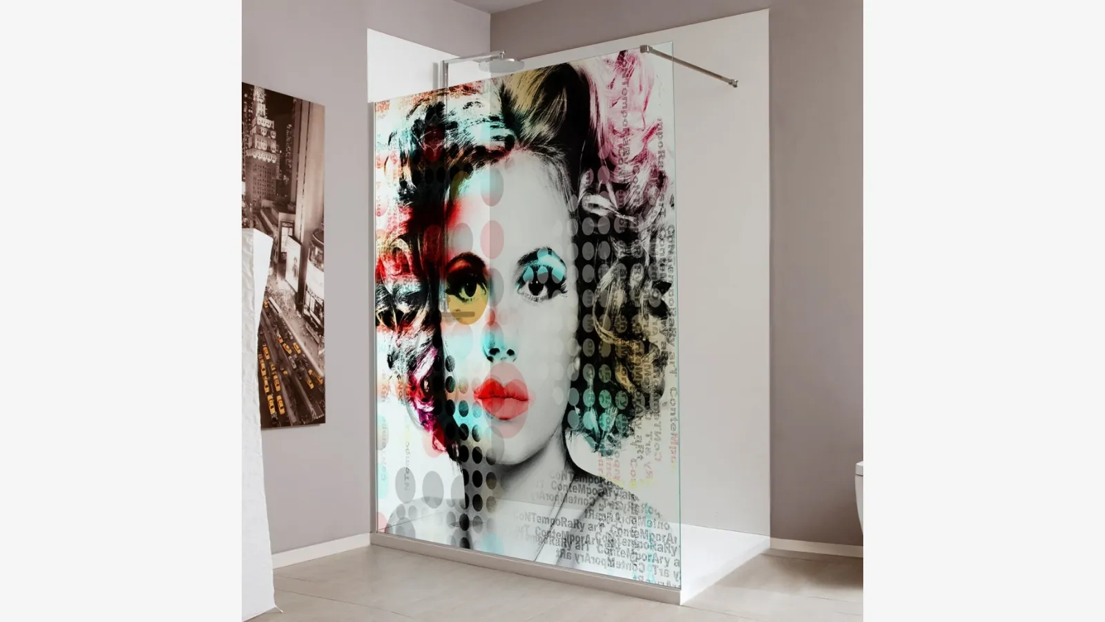 Eter separè shower box by Megius.