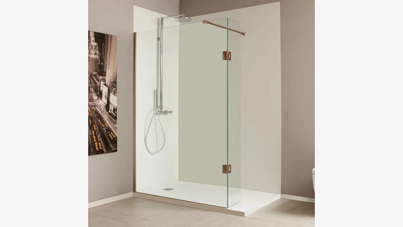 Eter separè shower box by Megius.