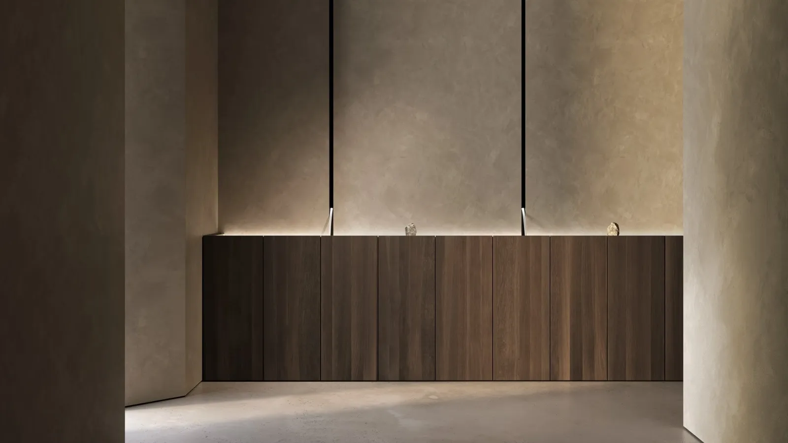 Linedacqua freestanding bathroom cabinet by Antoniolupi