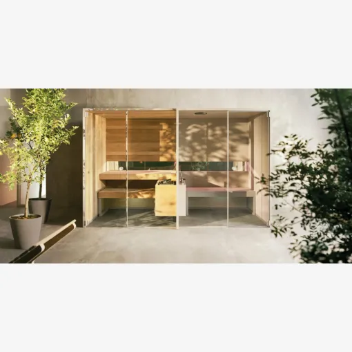 Sauna + Hammam Logica Plus SH by Effe