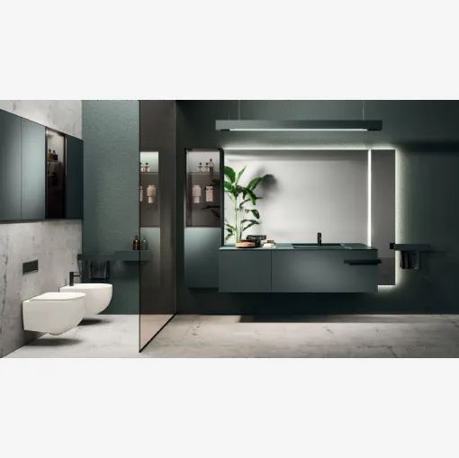 Lympha 03 Wall-Mounted Bathroom Cabinet by Arrital