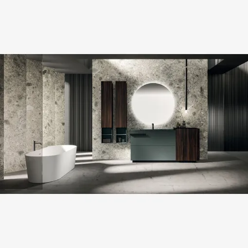 Lympha 07 Wall-Mounted Bathroom Cabinet by Arrital