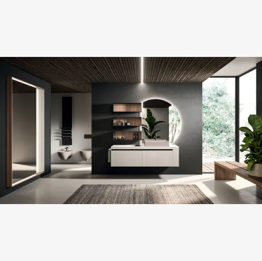 Wall-mounted Bathroom Cabinet Modo Project 10 by Arrital