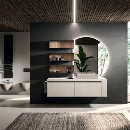Wall-mounted Bathroom Cabinet Modo Project 10 by Arrital