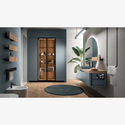 Wall-mounted Bathroom Cabinet Modo Project 11 by Arrital
