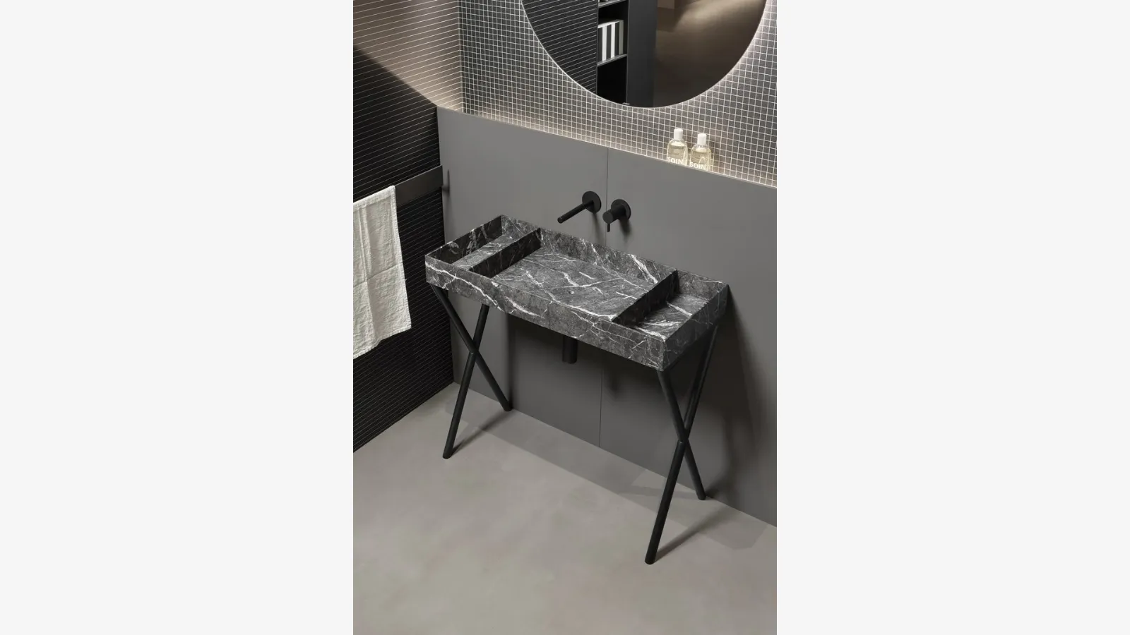 Nabatei Bathroom Console by Antoniolupi.