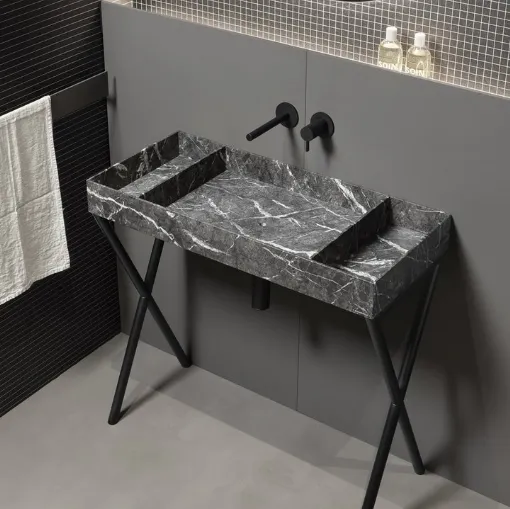 Nabatei Bathroom Console by Antoniolupi.