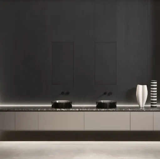 Suspended bathroom cabinet Okura by Antoniolupi