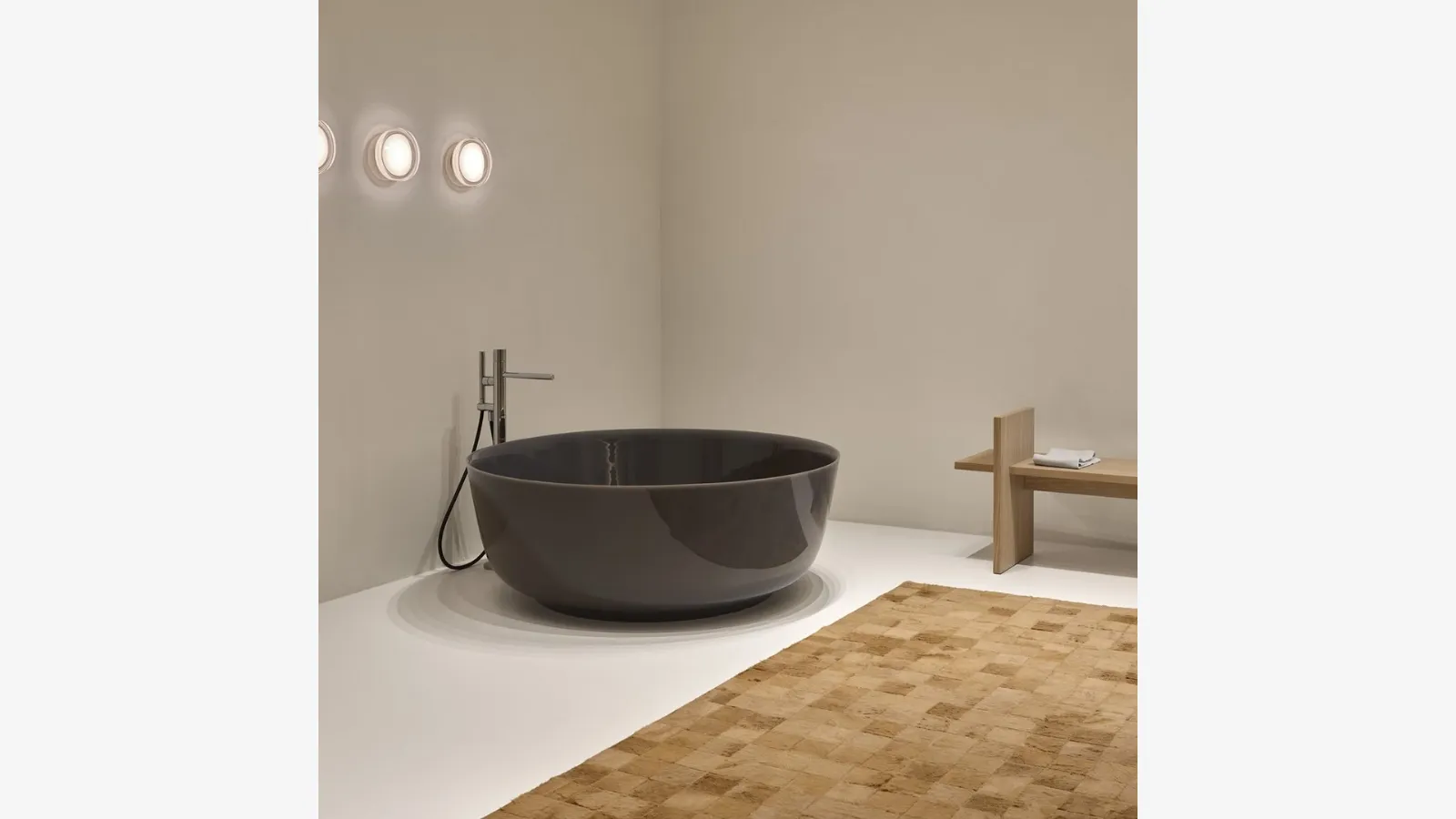 Orion Gemantea Resin Bathtub by Antoniolupi