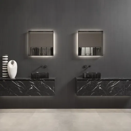 Antoniolupi's Pantarei_Stone suspended bathroom cabinet