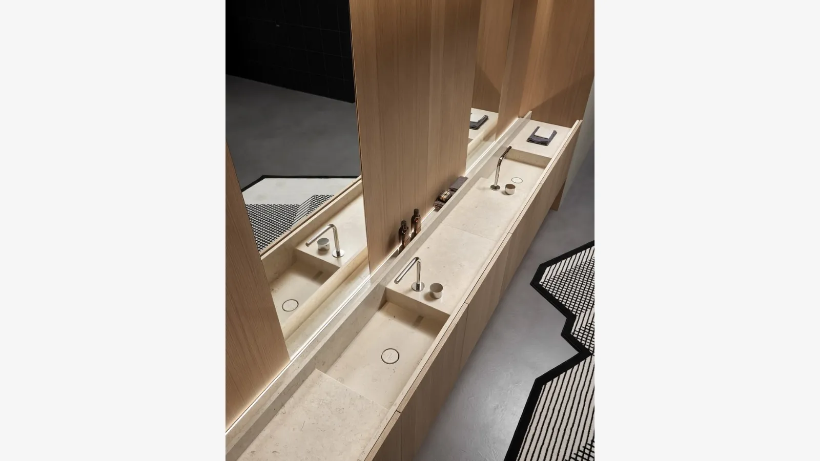 Antoniolupi wooden Street sink