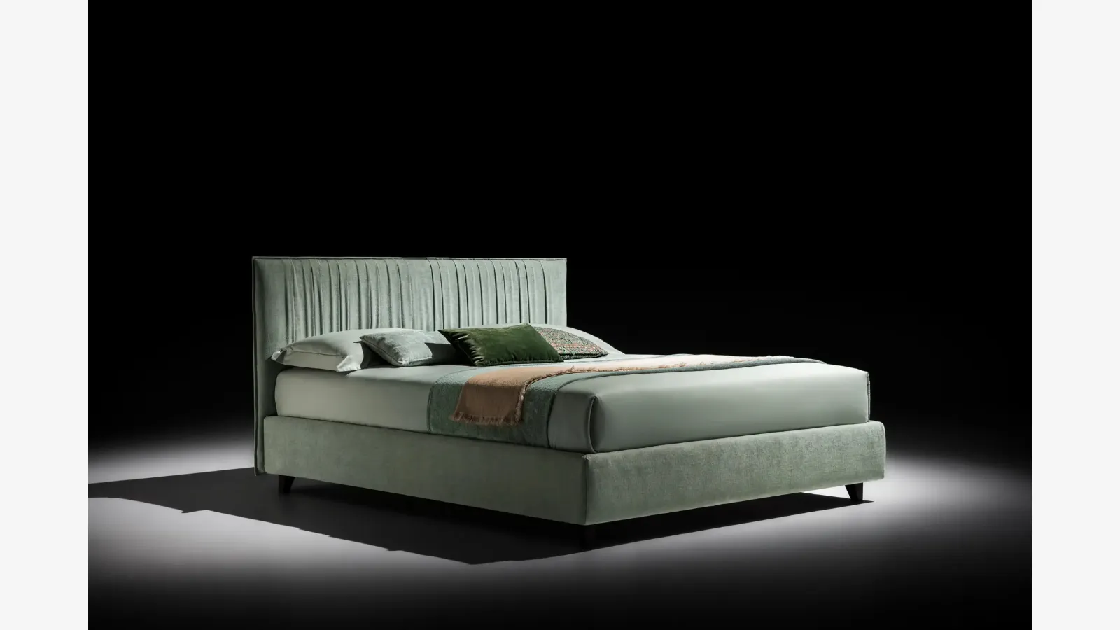 Karen upholstered bed by Twils