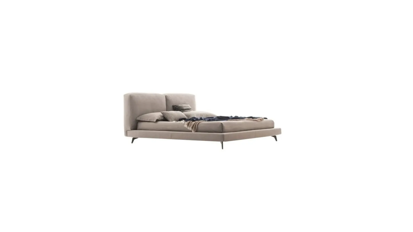 Double bed in Sound fabric by Ditre Italia