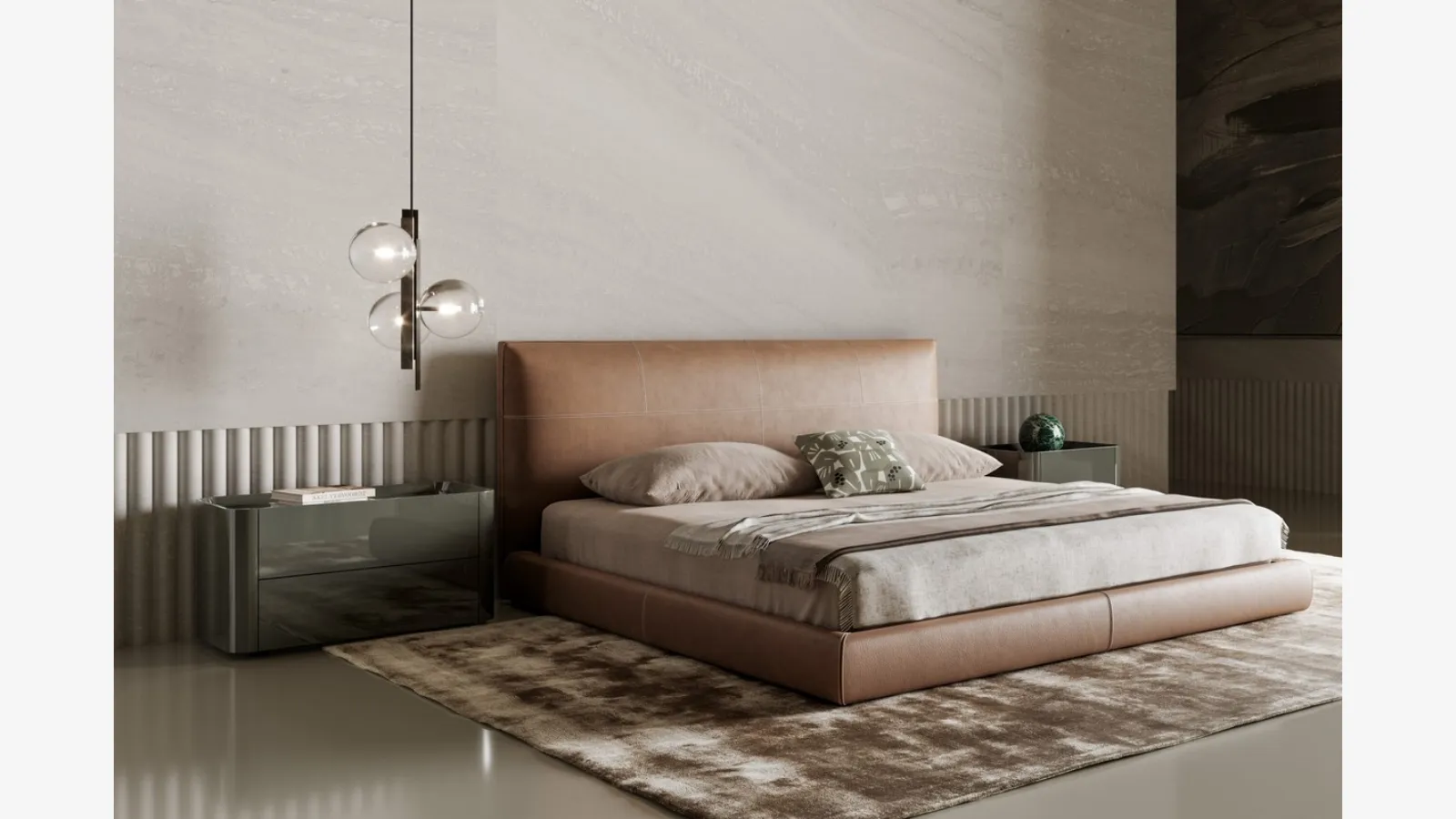 Design bedside table Arragan by Bonaldo